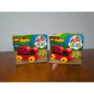 LEGO Duplo 10859 My First Ladybug Set LOT OF 2 New Factory SEALED Retired
